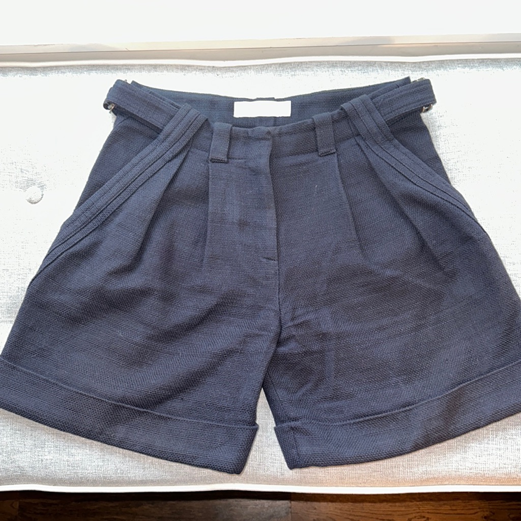Stella Mccartney Navy Tailored Shorts